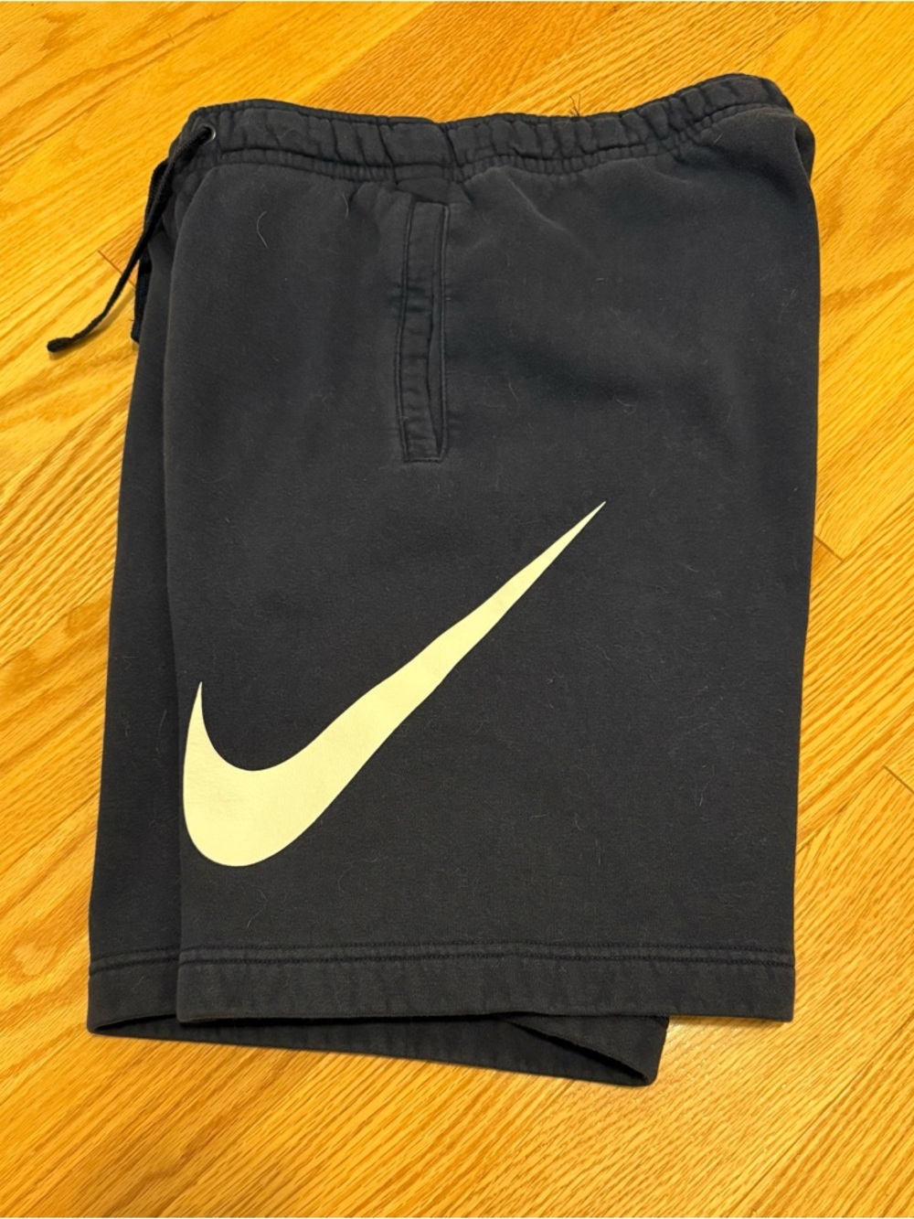Nike club fleece navy blue shorts S